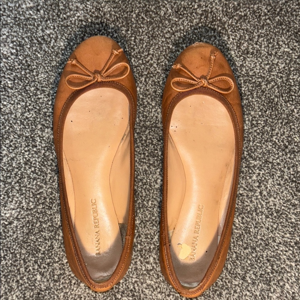 Banana Republic Women's Brown Ballet Flats - Picture 8 of 10